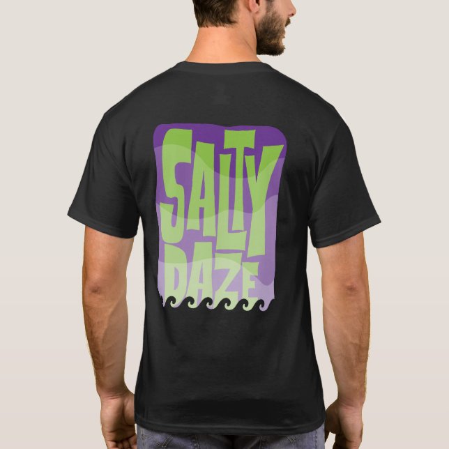Camiseta Salty Daze Purple Haze Beach Vibes (Verso)