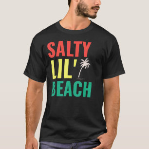 Camiseta Salty Lil Beach Summer Vacation Quote Unisex Men