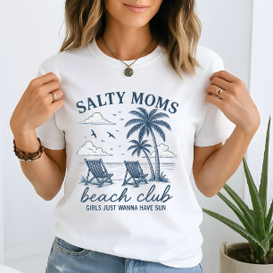 Camiseta Salty Mãe Beach Club Vintage