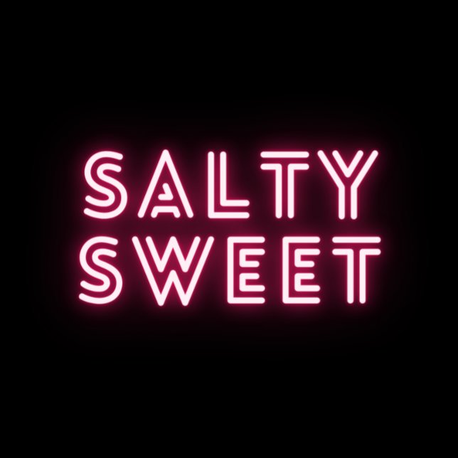 Camiseta Salty Sweet (Pink Neon) (Criador carregado)