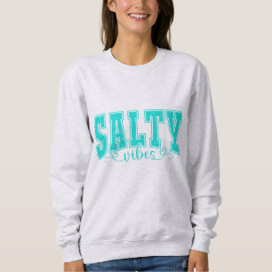 Camiseta Salty Vives   Vibrações Costeiras de Praia para Am