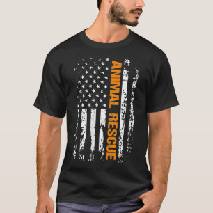 Camiseta Salva Animal Das Mulheres Salva Impressão