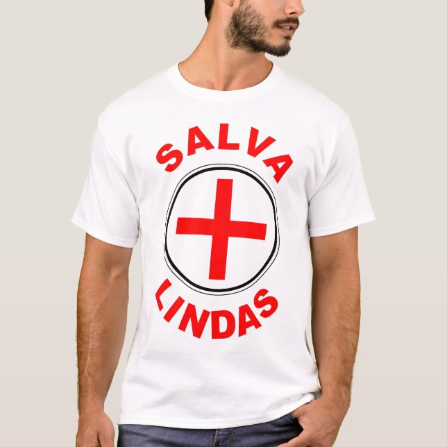 Camiseta salva lindas (Frente)