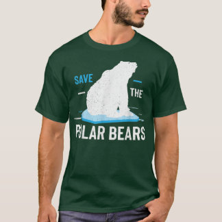 Camiseta Salva Ursos Polares Sweet Animal Vintage Retro G