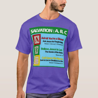 Camiseta Salvação ABC
