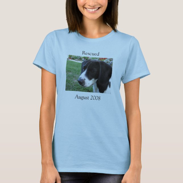 Camiseta Salvado, em agosto de 2008 tshirt (Frente)