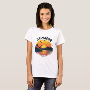 Camiseta Salvador - Bahia ao pôr do sol