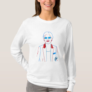 Camiseta Salvadora da Educação Elizabeth Warren Long Sleeve