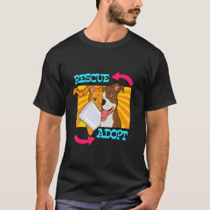 Camiseta Salvamento Adotar Cães Cães Salvamento Animal