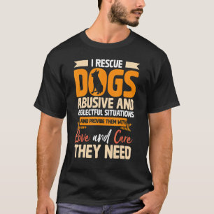 Camiseta Salvamento Animal Adota Consciência Do Abuso De An