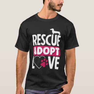 Camiseta Salvamento Animal Adotar Amor Adoção Pet