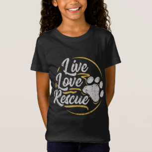 Camiseta Salvamento ao Vivo do Amor - Adote uma Adoção ao C