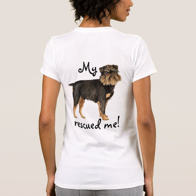 Camiseta Salvamento Bruxelas Griffon (Verso)