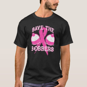Camiseta Salvamento Da Consciência Do Cancer De Mama Dos Bo