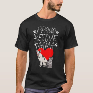 Camiseta Salvamento da Paz Mama Animal Proteja Pet Animal L