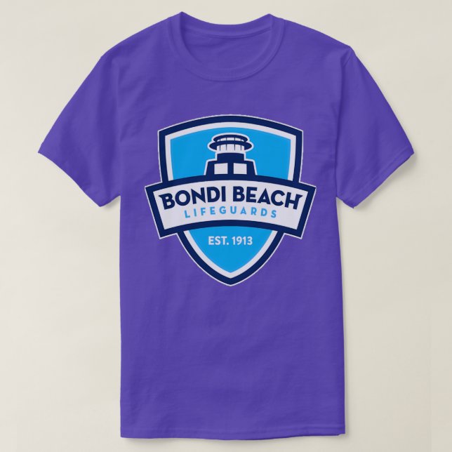 Camiseta Salvamento da praia Bondi (Frente do Design)