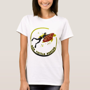 Camiseta Salvamento da tartaruga de mar