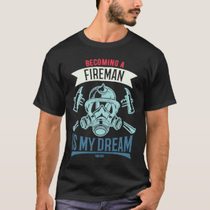 Camiseta Salvamento de Fogo Infantil