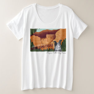 Camiseta Salvamento do cão do gado da arizona - castelo de