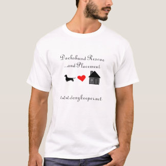 Camiseta Salvamento do Dachshund… e colocação
