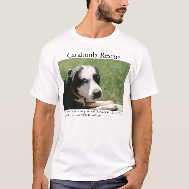 Camiseta Salvamento Florida de Catahoula (Frente)