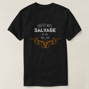 Camiseta Salvamento oxidado dos loucos nós tomamos suas