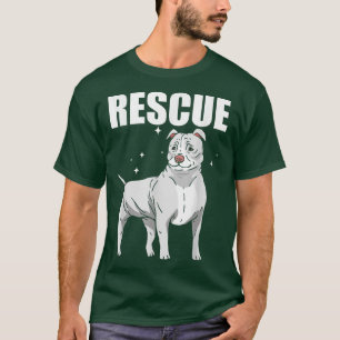Camiseta Salvamento Pitbull, Proprietário Do Cão Lover Pit 
