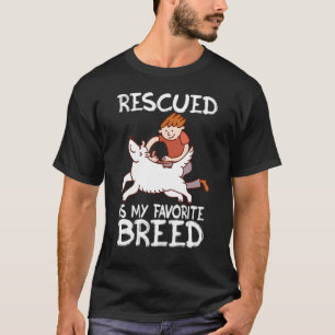 Camiseta Salvamento Salvamento Amor Cão de Salvação Bastant