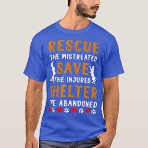 Camiseta Salvamento Salvamento Cão de Salvamento Cão de Sal