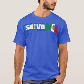Camiseta SalvaMex Patrimônio Salvadorenho Mexicano