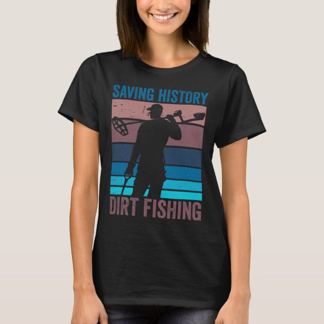 Camiseta Salvando a História da Pesca de Terra Hob  (Frente)