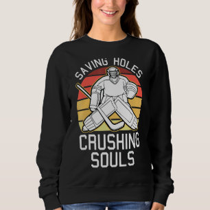 Camiseta Salvando Metas Esmagando Almas Golejistas Hockey c