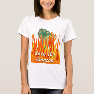 Camiseta Salvar A Amazônia
