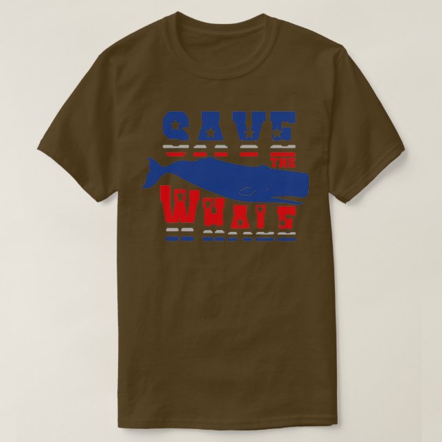 CAMISETA SALVAR A BALEIA 5 (Frente do Design)