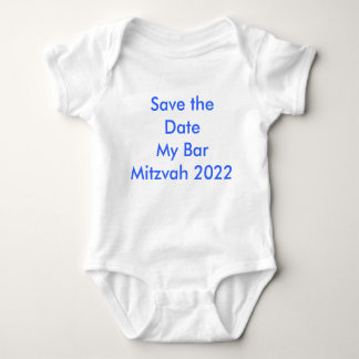 Camiseta Salvar a data meu bar Mitzvah 2022