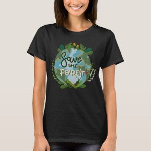 Camiseta Salvar a Floresta