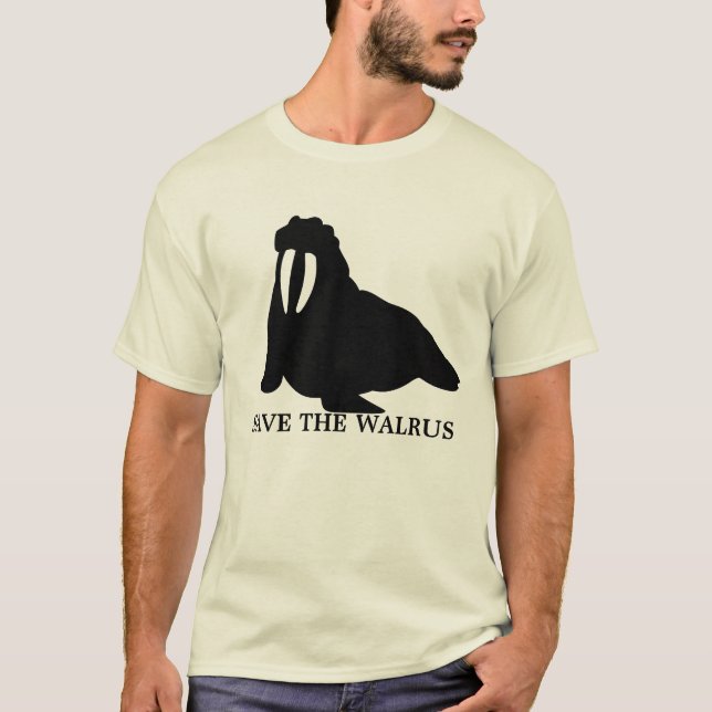 CAMISETA SALVAR A MORSA (Frente)