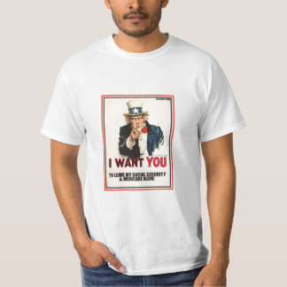 CAMISETA SALVAR A SEGURANÇA SOCIAL & O MEDICARE