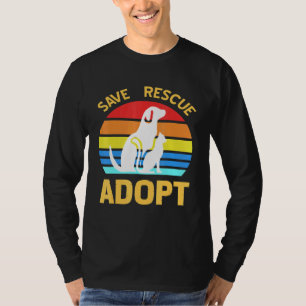 Camiseta Salvar Adoção Pró Pet de Emergência