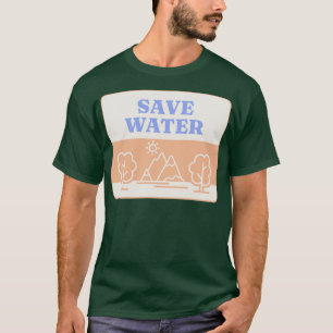 Camiseta Salvar Ambiente Florestal de Água