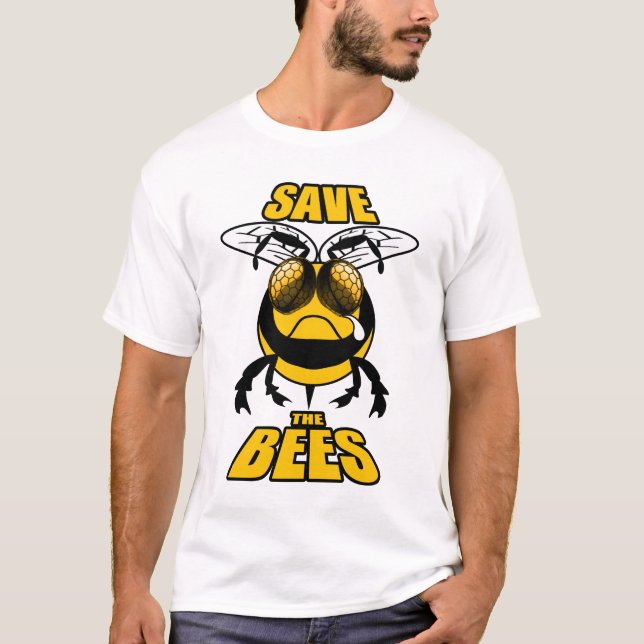 Camiseta Salvar as abelhas! (Frente)