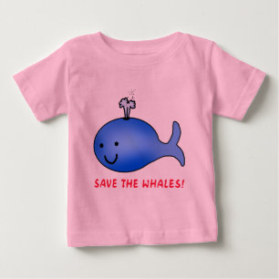 Camiseta Salvar as baleias!