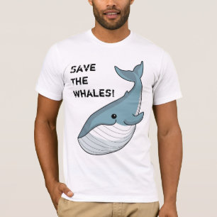 Camiseta Salvar as baleias!