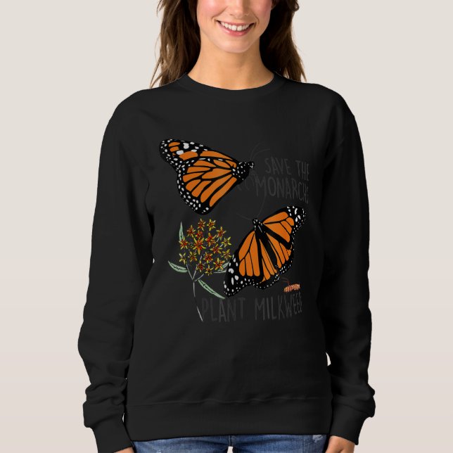 Camiseta Salvar As Monarcas Plante Algumas Borboletas De Mi (Frente)