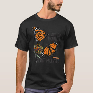 Camiseta Salvar As Monarcas Plante Algumas Borboletas De Mi