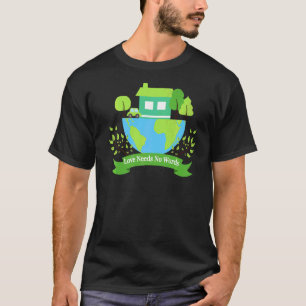 Camiseta Salvar as necessidades ambientais do dia do planet