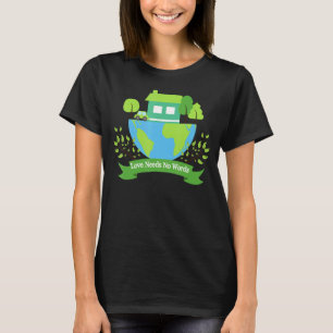 Camiseta Salvar as necessidades ambientais do dia do planet