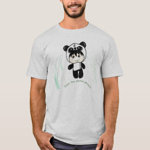 Camiseta Salvar as pandas satisfazem?