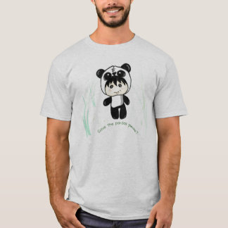 Camiseta Salvar as pandas satisfazem?