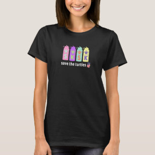 Camiseta Salvar As Tartarugas SKSKSK e Eu oop Meme de Adole
